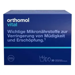 Orthomol Vital Gránulos / Tabletas / Cápsulas Naranja, 30 ST