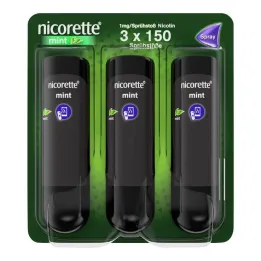 Nicorette Mint Spray 1 mg / spray, 3 piezas