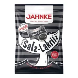 Dulces de regaliz salado Jahnke Salmiak, 125 g