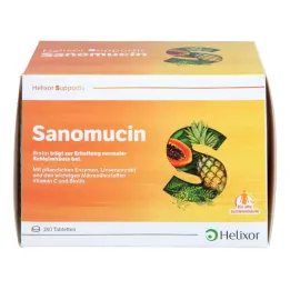 Comprimidos recubiertos con película gastrorresistentes de Sanomucin (180 piezas)