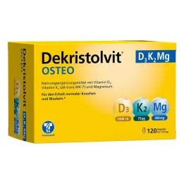 Dekristolvit Osteo D3K2 Mg Cápsulas, 120 ST
