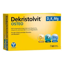 Dekristolvit Osteo D3K2 Mg Cápsulas, 60 PCS