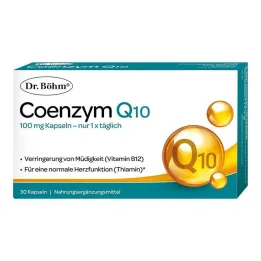 Dr. Böhm Cápsulas de coenzima Q10, 30 piezas