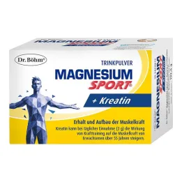 Dr. Böhm Magnesio Sport + Gránulos de creatina, 30 ST
