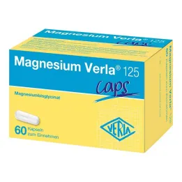 Magnesio Verla 125 cápsulas, 60 piezas
