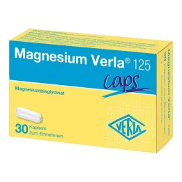 Magnesio Verla 125 cápsulas, 30 piezas